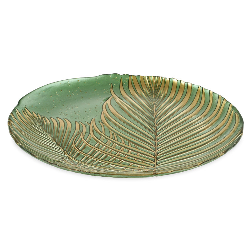 Nerida Glass Decorative Plate