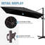 Kasem 128' X 104' Cantilever Umbrella, Weighted Base Does Not Include-78065041-69765117