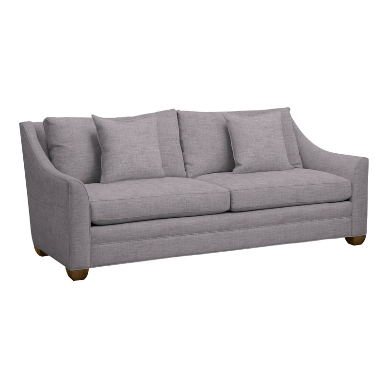 Canapé Nicholas, La Havane, Chenille Crypton® ardoise Nomad