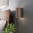Wiseman Ceramic Flush Mounted Sconce-1742012997-1742012984