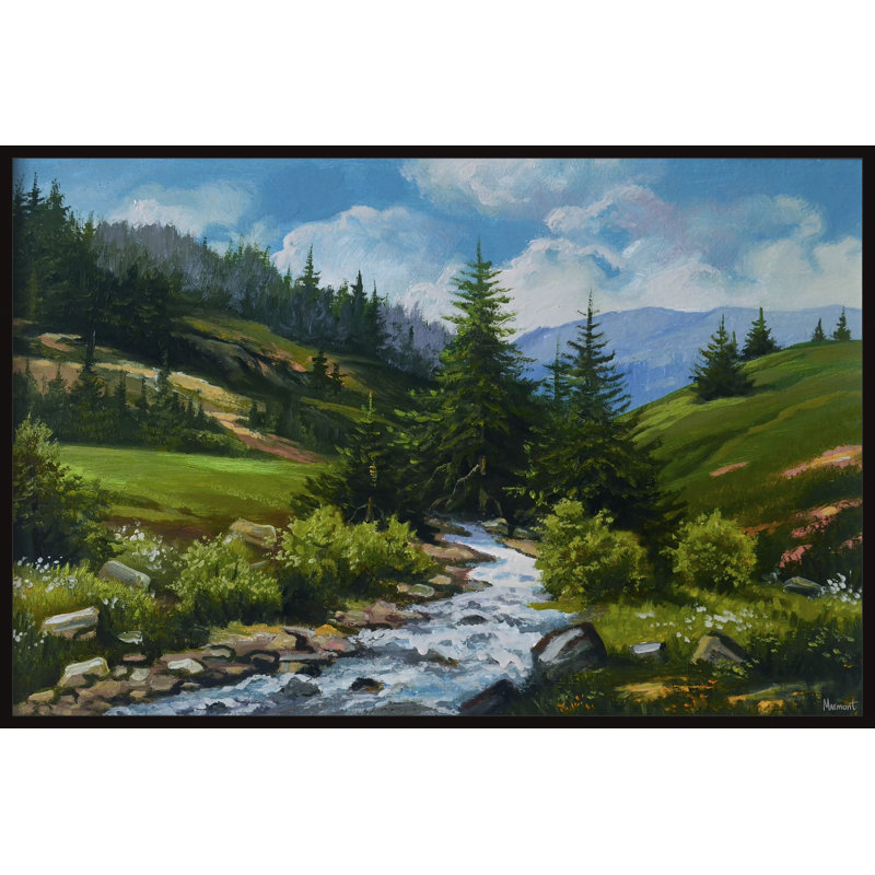 Land Of Peace - Print on Canvas, 30cm H x 45cm W x 3.81cm D