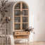 Bois massif + vitrines en verre-120232450