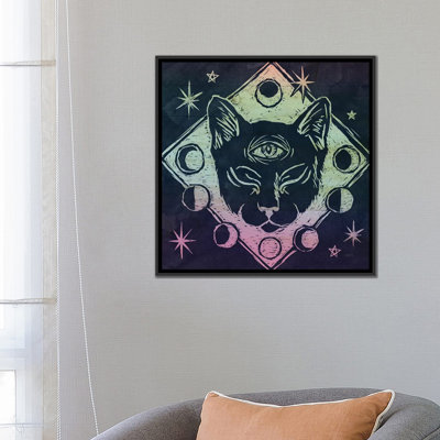 « mystical halloween bijoux iv », impression sur toile