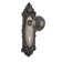 Victorian Plate with Decorative Keyhole and Egg & Dart Door Knob