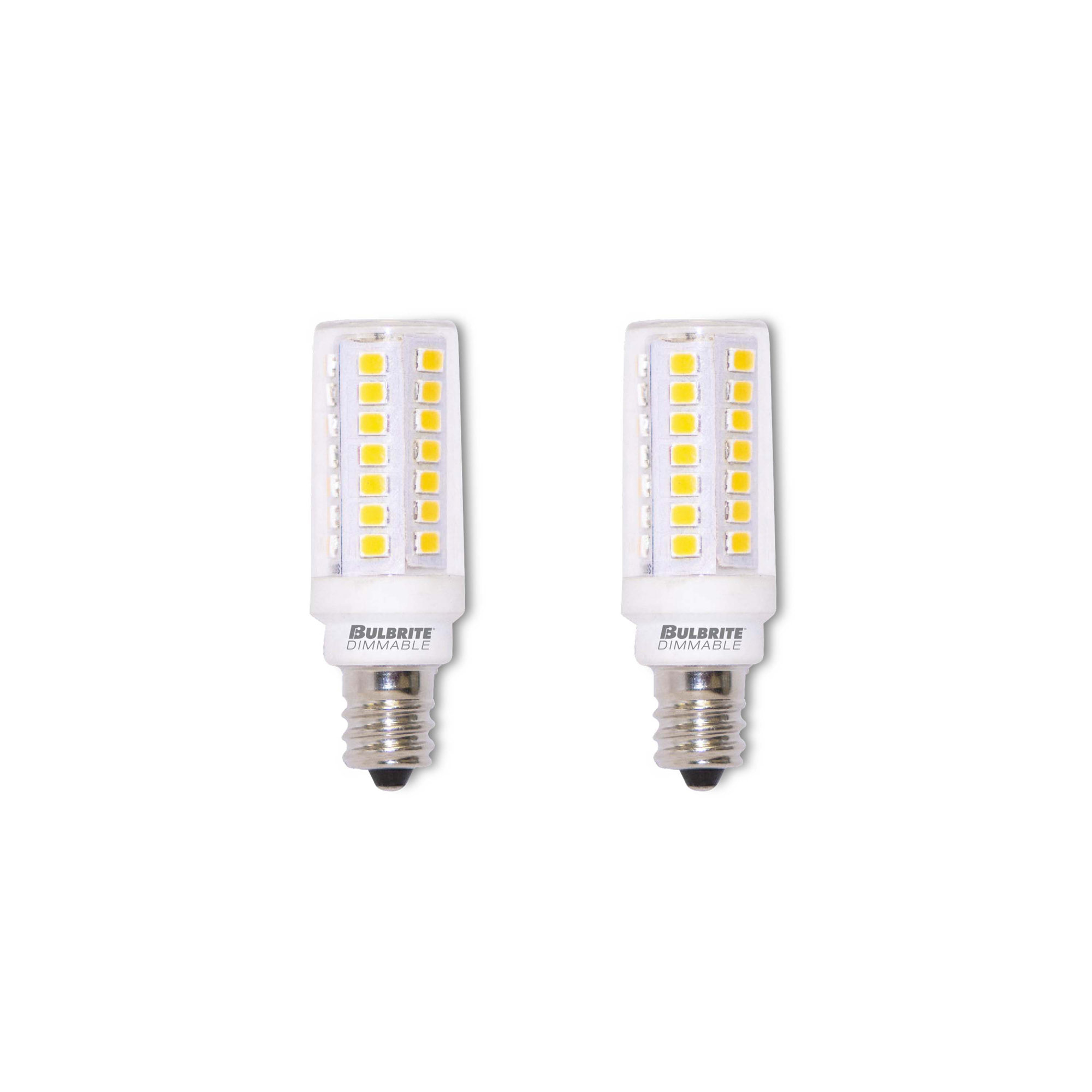 5 Watt Dimmable LED Clear Bulb, 2700K
