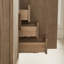 Meuble-lavabo de salle de bain autoportant 36 po entièrement assemblé avec plateau en bois massif entièrement blanc-791189286