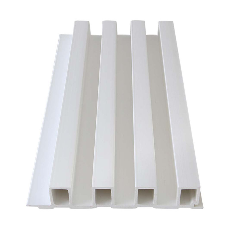 Panneau mural en bois récupéré 6,25 "x 1" x 108 "en blanc