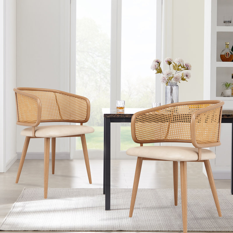 43cm H Low Back Armchair in Brown