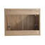 Meuble-lavabo 24 po avec lavabo et armoire latérale - Modern