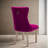 Modern Glam Velvet Upholstered Dining Chair with Pull Ring (Set of 2)-1632361097-1646401631