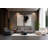 Stylish 2-Seat Sofa, Dark Grey, 57.1 x 39.4 x 31.5 Inches | 100% Polyester Fabric, 28 DNS Foam, All Fixed Foam Structure | No Frame Fountain Support, Durable & Easy to Clean, Modern Design for Living Room & Lounge Spaces-1636061975