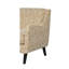 Fauteuil d'appoint et repose-pieds Zeitgeist