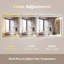 Miroir de salle de bain à DEL Naliyah-1279264227