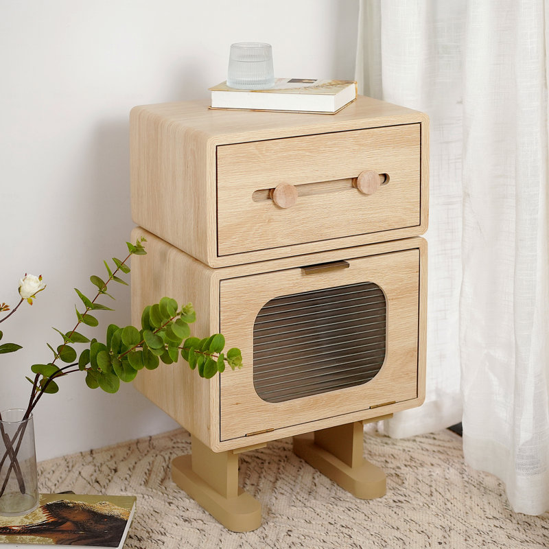 Table d'appoint avec rangement