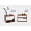 THN 1 - Drawer Solid Wood Nightstand-25607620