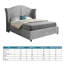 Anastasha Upholstered Bed-202160155-202160150