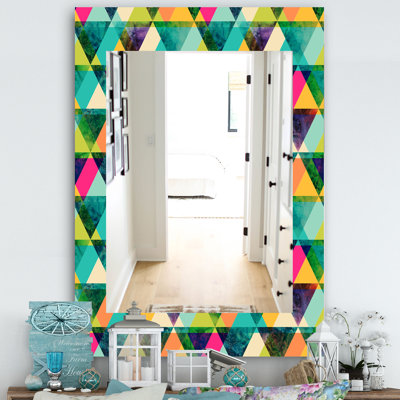 Glass Frame Mirror