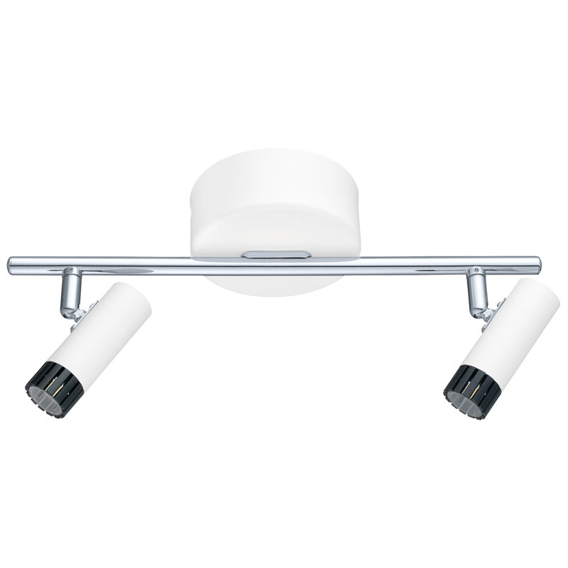 14.25'' 2 -Light Track Track Kit with Dimmable and Adjustable Head