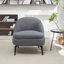 Fauteuil demi-tonneau rembourré Bula-1780695514