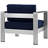 Shore 5 Piece Outdoor Patio Aluminum Sectional Sofa Set-23592983