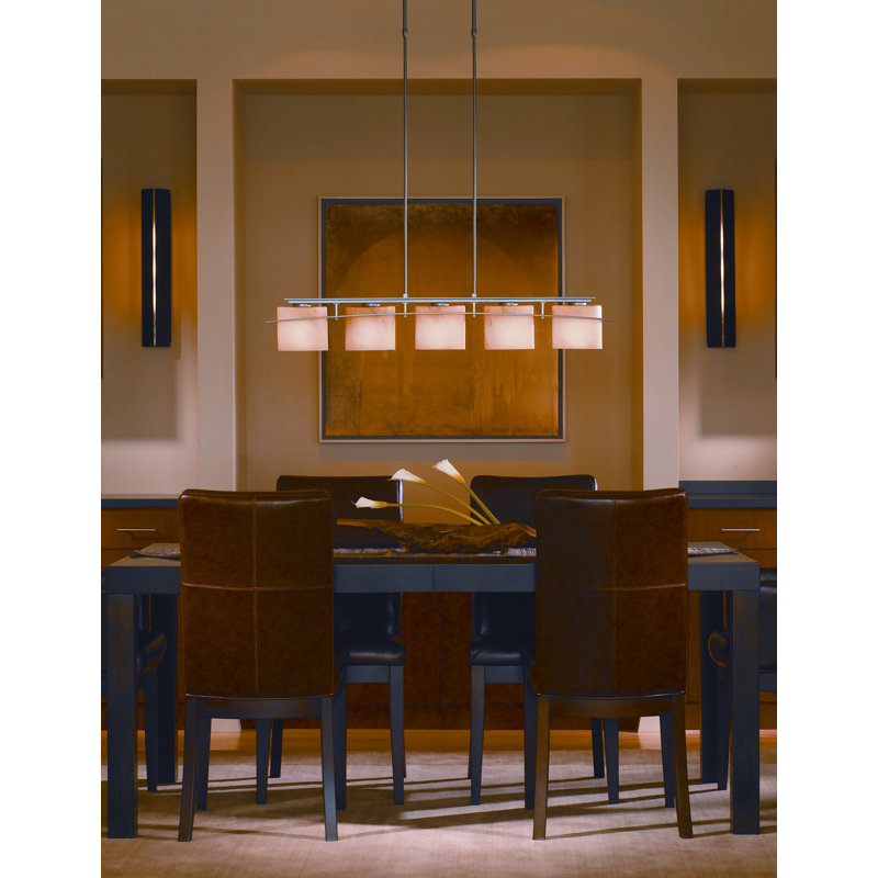Gallery Dimmable 8 Lbs Flush Mount Scone, Black, Amber