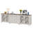 Scarlett 3-In-1 TV Stand for TV's up to 85"-1215431113