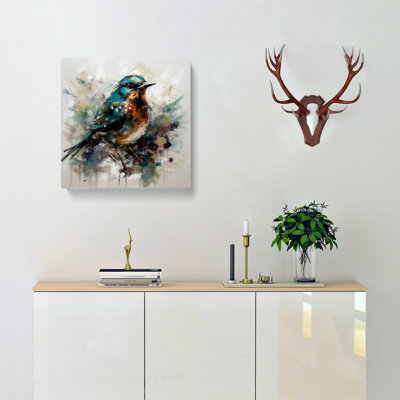 Bird Gestural Art - No Frame Print