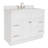 Hamlet 43'' Single Bathroom Vanity with White Quartz Top-26649246