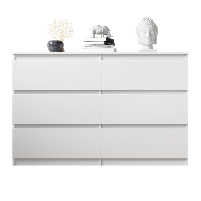 Dufrene Chest Of Drawers, Matt white