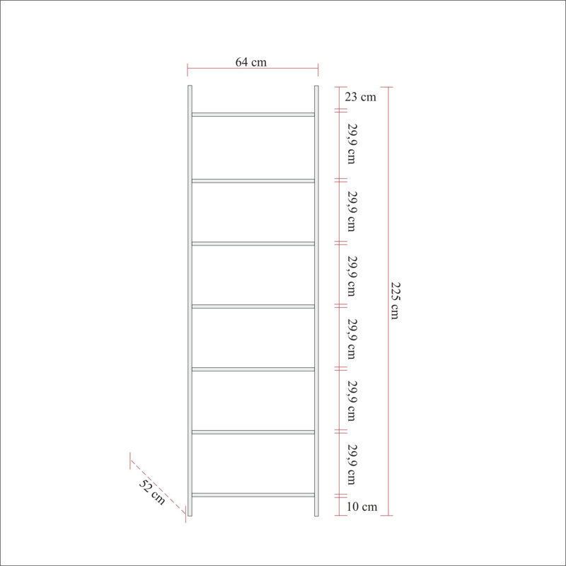2 Door Manufactured Wood Wardrobe
