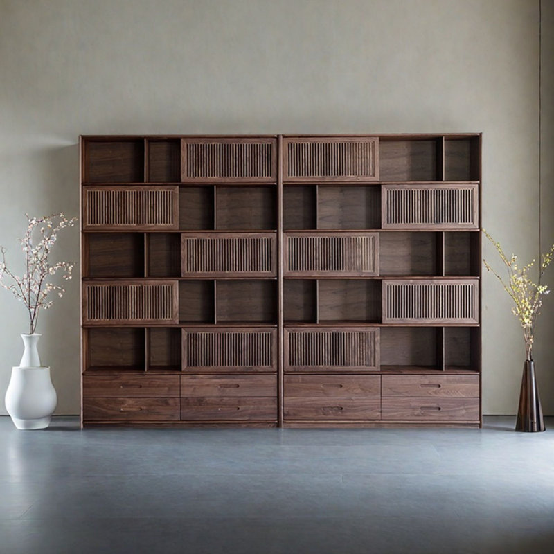 Simple and retro bookcase