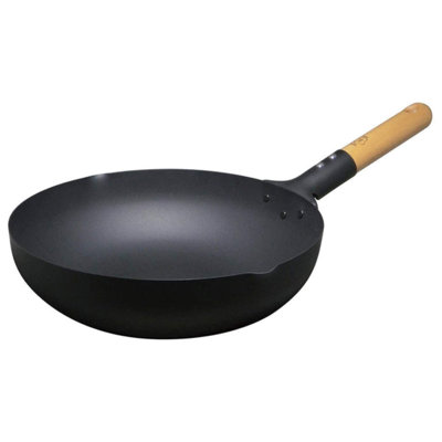 TAKUMI JAPAN Magma Plate Iron Stir Frying Wok