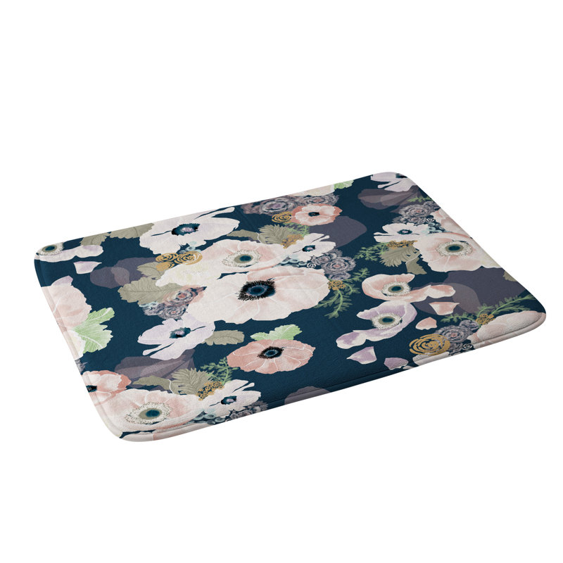 Tapis de salle de bain une femme