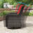Anahit Wicker 7 - Person Patio Conversation Set with Cushions-1873951394