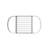Stainless Steel Oval Hanging Pot Rack