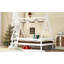 Lit plateforme simple avec escalier, lit simple en bois massif-1034063034-1034063012
