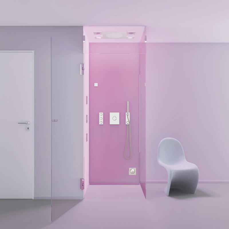 F-Series Rain Shower Head, 2.5 gpm