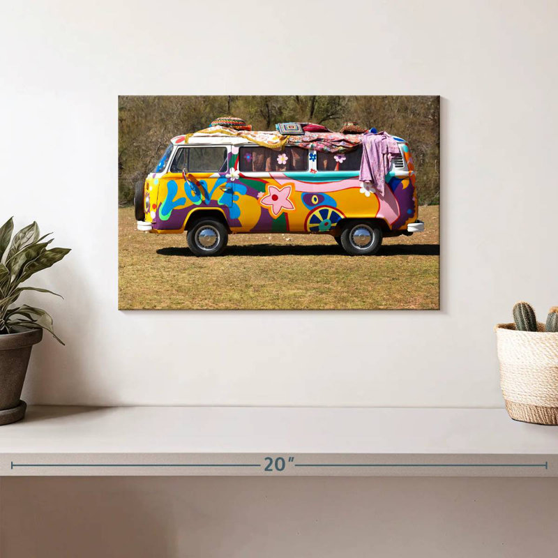 Khyia Hippie Bus, H 8 po x l 12 po