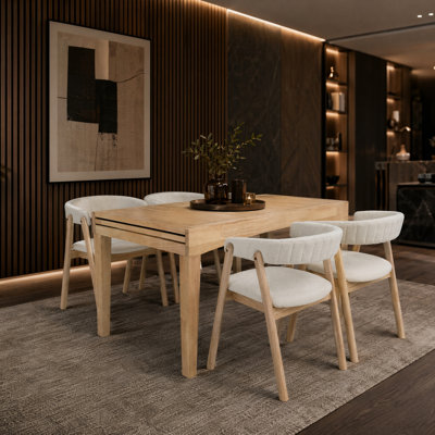 Ensemble de salle à manger extensible 5 pièces Briarwood Scandinavian