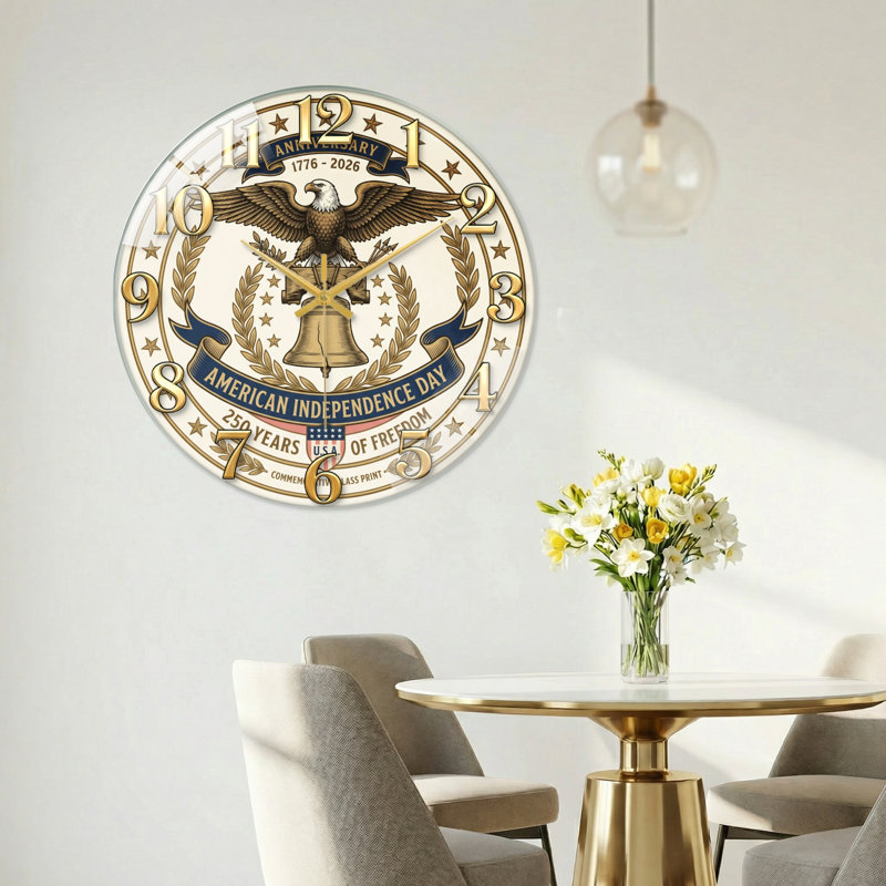 "American Independence USA 250th Anniversary Merchandise", 40 x 40 cm (15,7 x 15,7 pouces)
