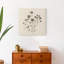 Impression sur toile botanique gris anthracite-1508161422