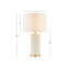 Lampe de table texturée à pois