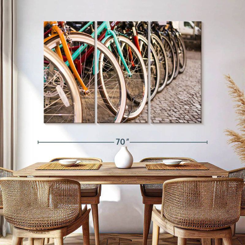 Mehar Bicycle Wheels, 28" H x 45" W