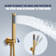 PureEssence Pressure-Balanced (Temperature And Volume) Complete Shower System with Rough in-Valve