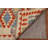 Geometric Kilim Wool Runner Rug 3x10