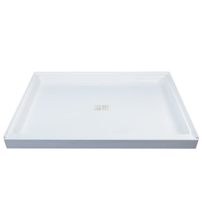 Durabase 60'' W 42'' D Rectangular Single Shower Base