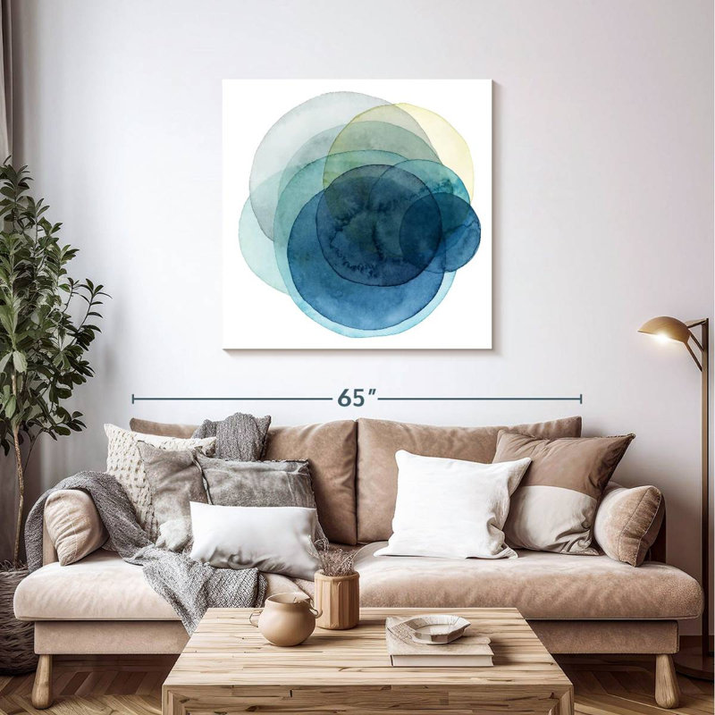 Avery Evolving Planets I, 39" H x 39" W