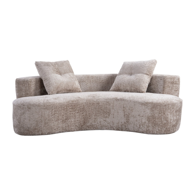 Canapé 79,5 po Boucle, Tanné