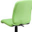 Chaise de bureau pivotante en vinyle Bonavant-100667726-100667723
