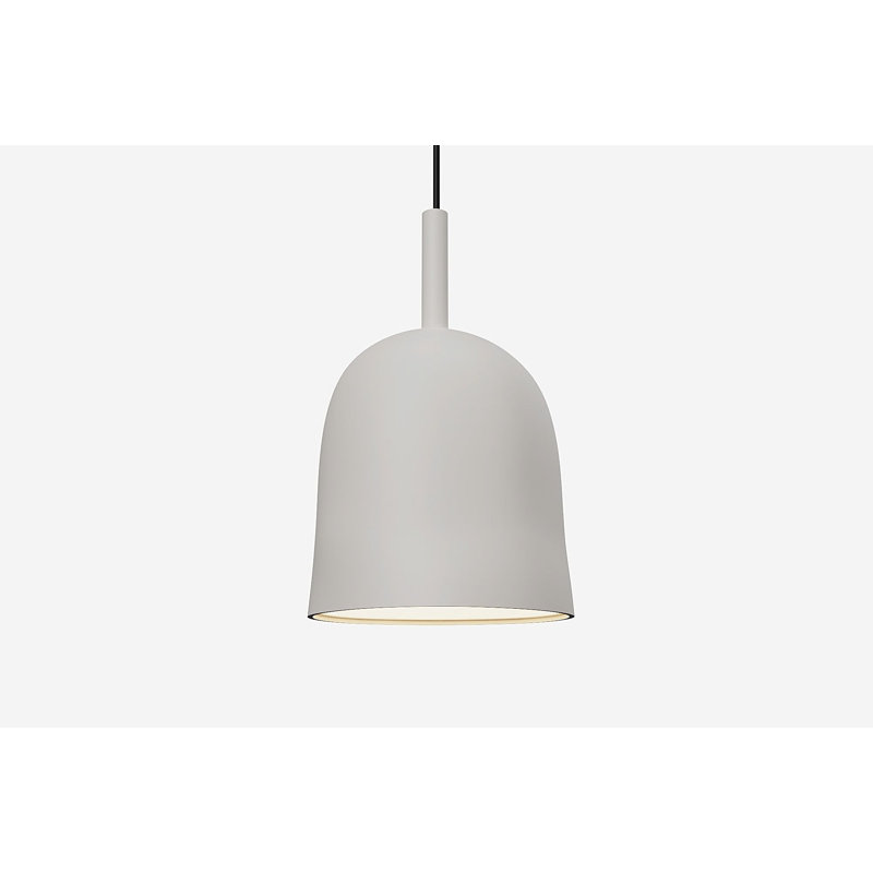 Vessel Pendant Light, Stone, 18.5'' H x 9'' W x 9'' D, Black